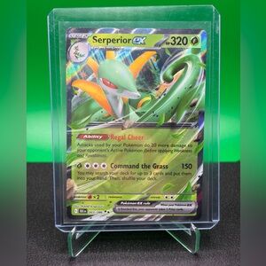 Serperior EX Holo Pokémon Card - Black Bolt